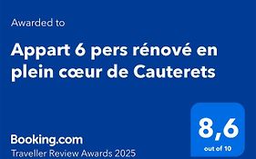 Appart 6 pers rénové en plein cœur de Cauterets
